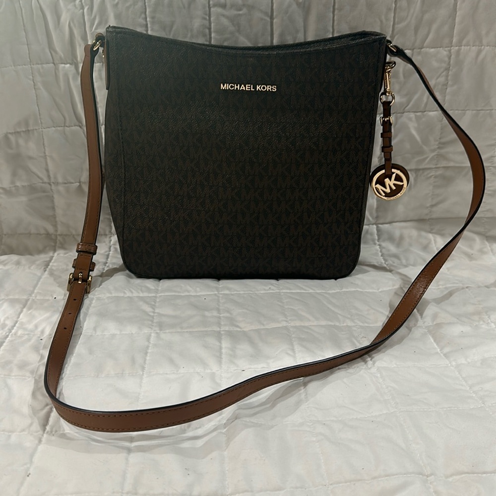 Brown MK crossbody